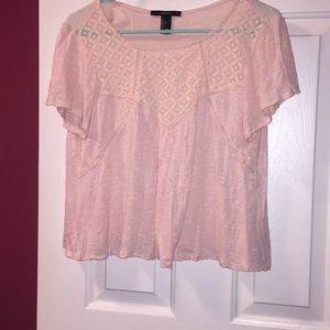 Short sleeve crop top